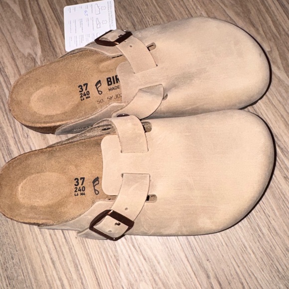 Birkenstock Shoes - Birkenstock Beige Men's Loafers